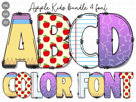Apple Kids: A Playful Font for Creative Design