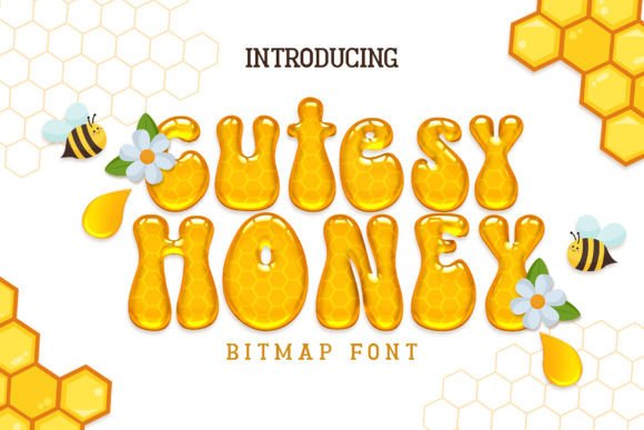 Cutesy Honey: A Color Font for Fresh, Standout Design