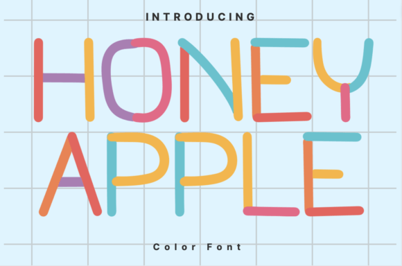 Honey Apple: Elevating Design with Whimsical Typography