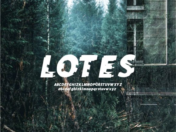 Lotes: Bold Urban Typography for Stand-Out Design