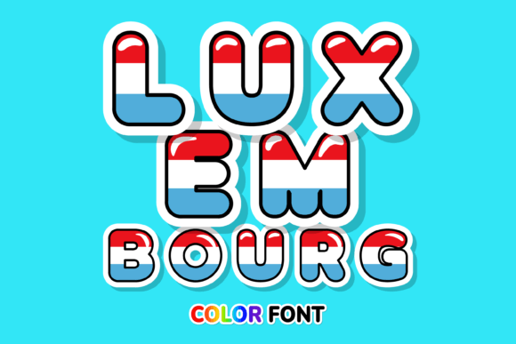 Luxembourg: A Color Font for Modern Design