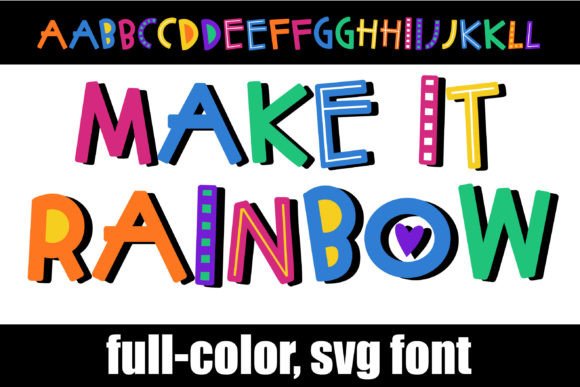 Make It Rainbow: Elevate Your Design with Vibrant Typography