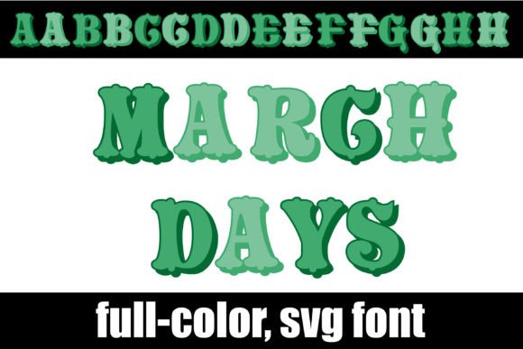 Modern March Days: Fresh Typography for St. Patrick's Day Designs