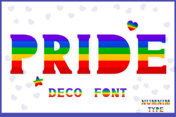 Pride: A Playful Color Font for Vibrant Designs