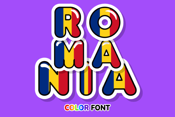 Romania: A Color Font for Modern Design