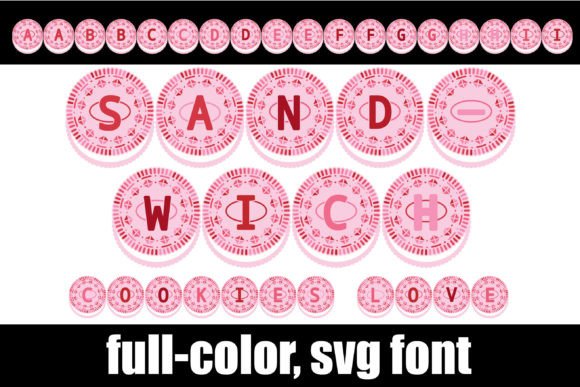 Sandwich Cookies Love: A Font for Cozy Branding