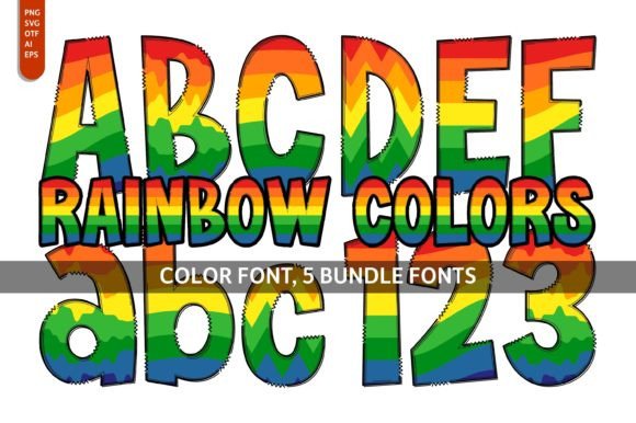 Unlocking Vibrancy: Rainbow Colors in Graphic Design